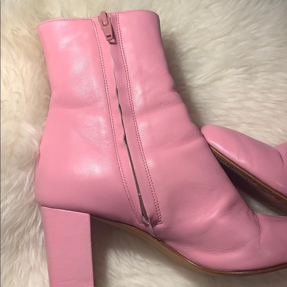 maryam nassir zadeh pink ankle boots - Picture 2 of 2